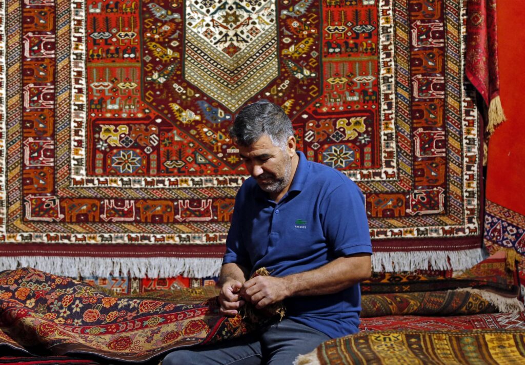 handwoven carpets