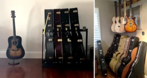 guitar rack organization